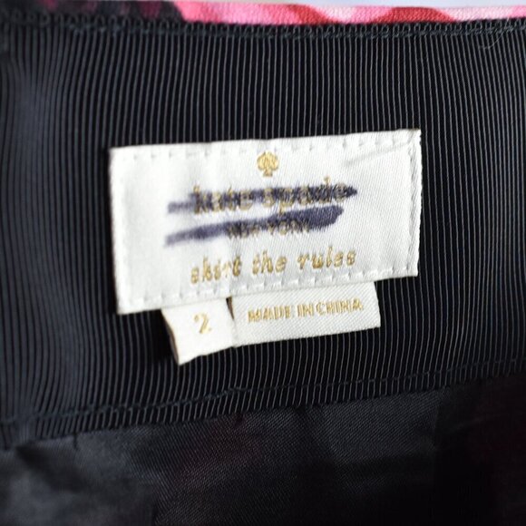 Kate Spade Rosa Roses Pencil Skirt 2 - Picture 7 of 8